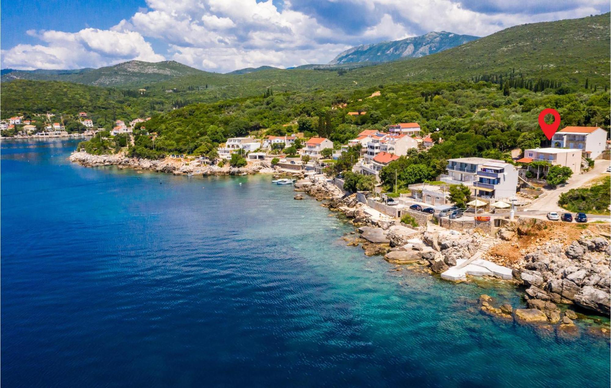 Stunning Apartment In Gruda With House Sea View Molunat Bagian luar foto